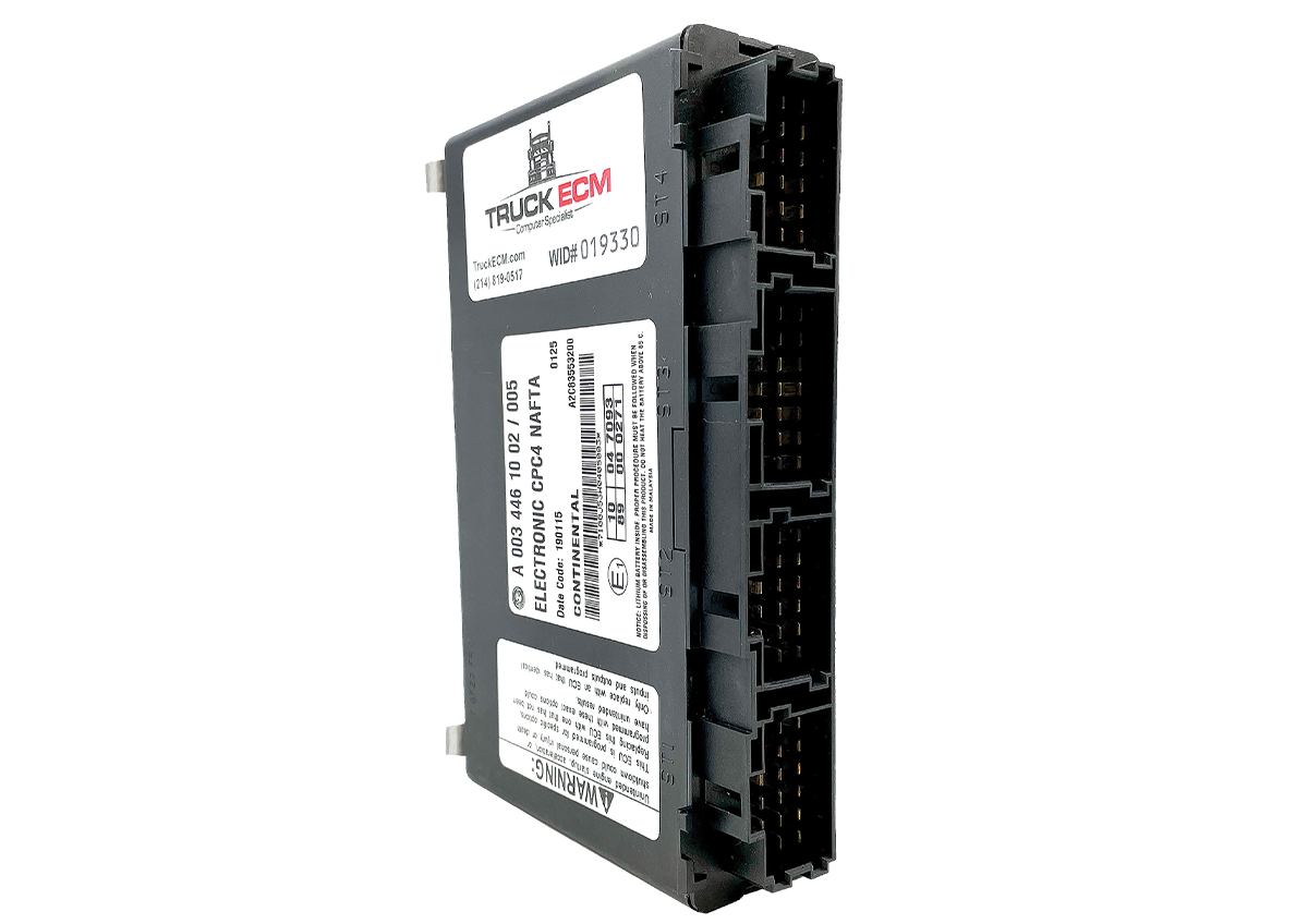 Freightliner CPC4 theft protection - Truck ECM